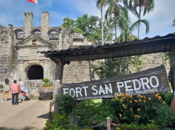 Explore historic Fort San Pedro with Cebu City tours