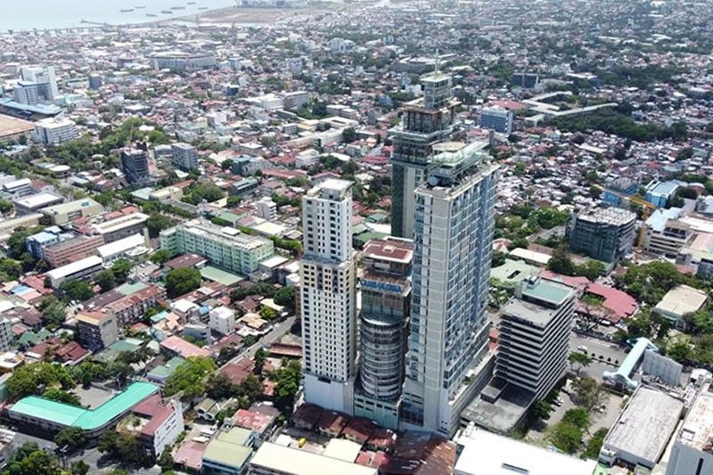 Aerial view of Cebu City
